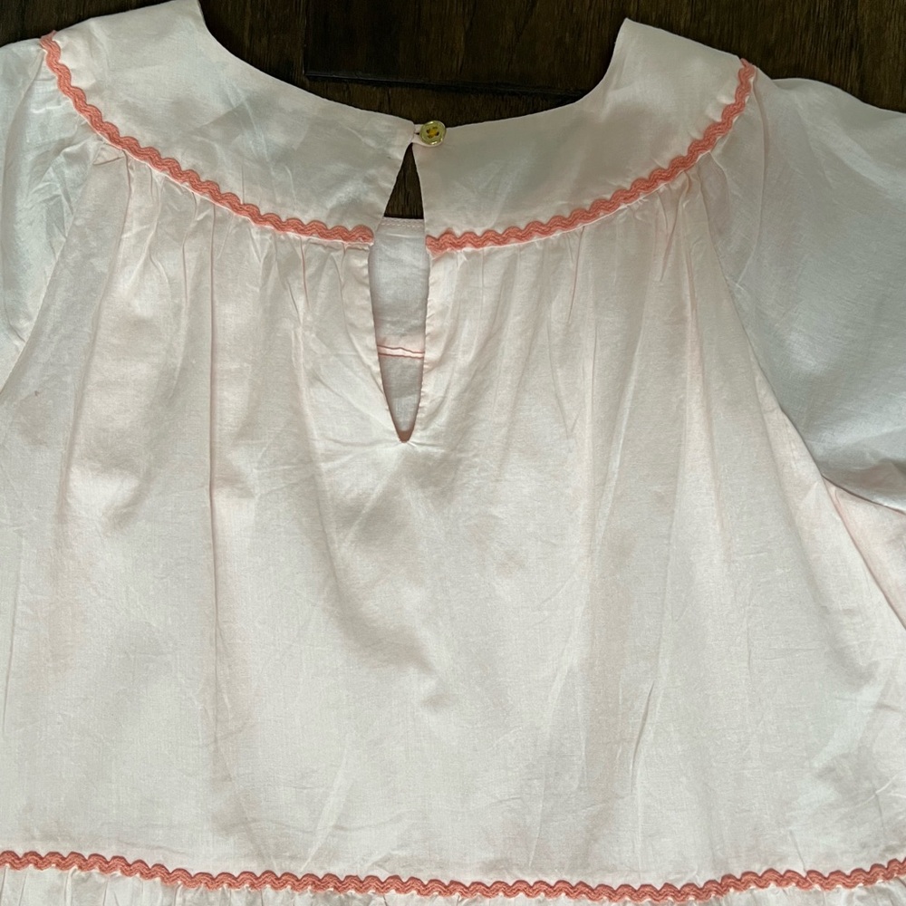 NWOT Crewcuts J.Crew Girls Light Pink Summer Dress 8 - Picture 7 of 17